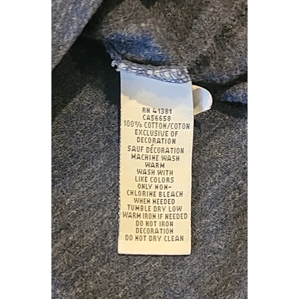 Polo Ralph Lauren Men's XXL T-shirt Long Sleeve Heather Blue Base Layer Casual